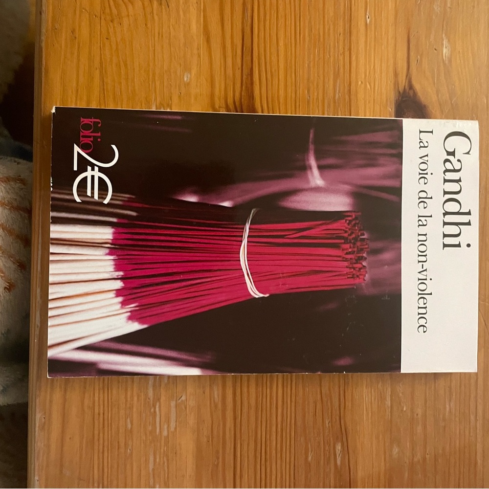 Gandhi: La Voie de la Non-Violence Book